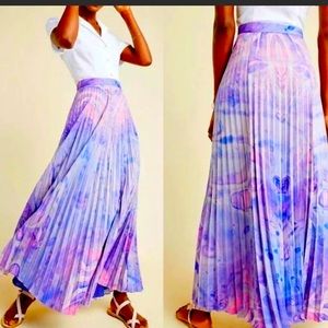 Gorgeous Anthropologie Siddhartha Bansal watercolor skirt - new w tags! Size 0
